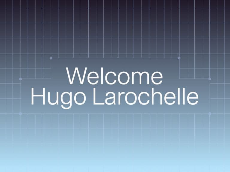 Hugo Larochelle Joins Adaption as Scientific Lead