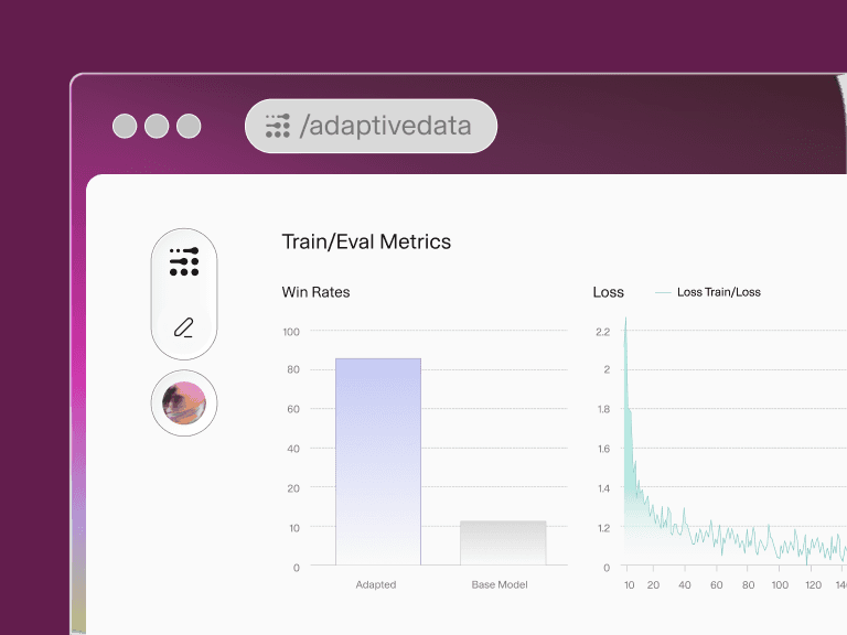 Build Models Shaped By Adaptive Data and Together AI