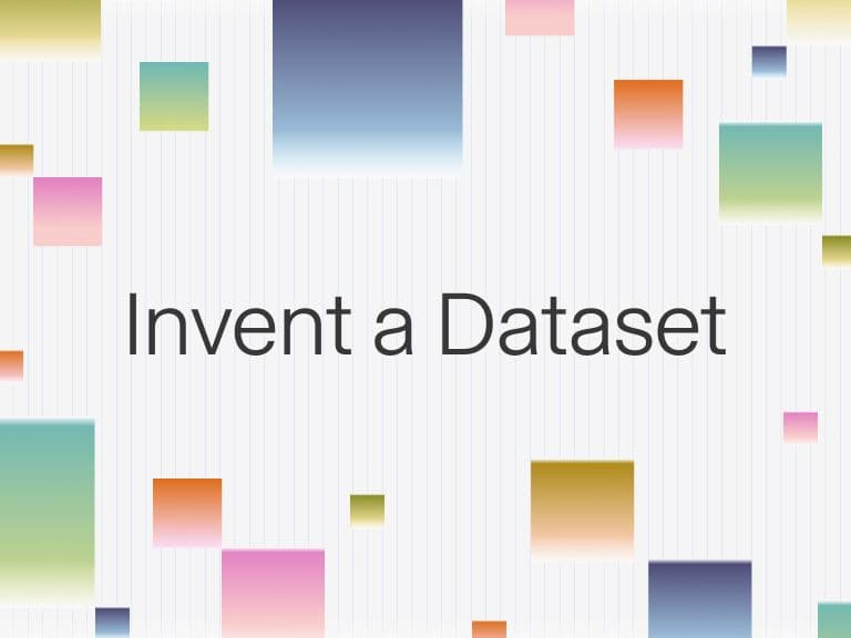 Invent a Dataset: Data Generation for Custom Models